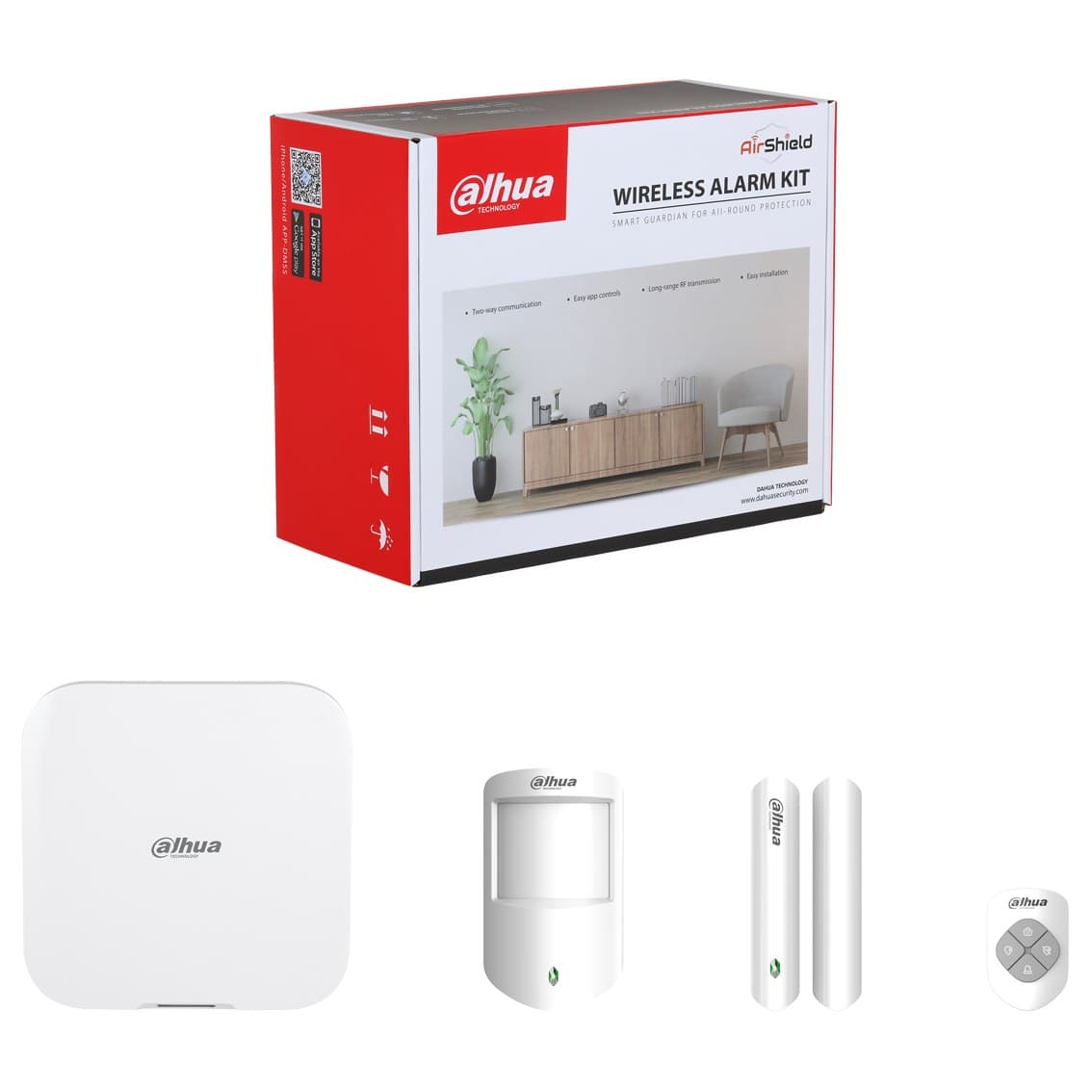 Kit de alarma inalámbrico con WiFi - Equipo de 220 V, incluye el interlock Dahua
