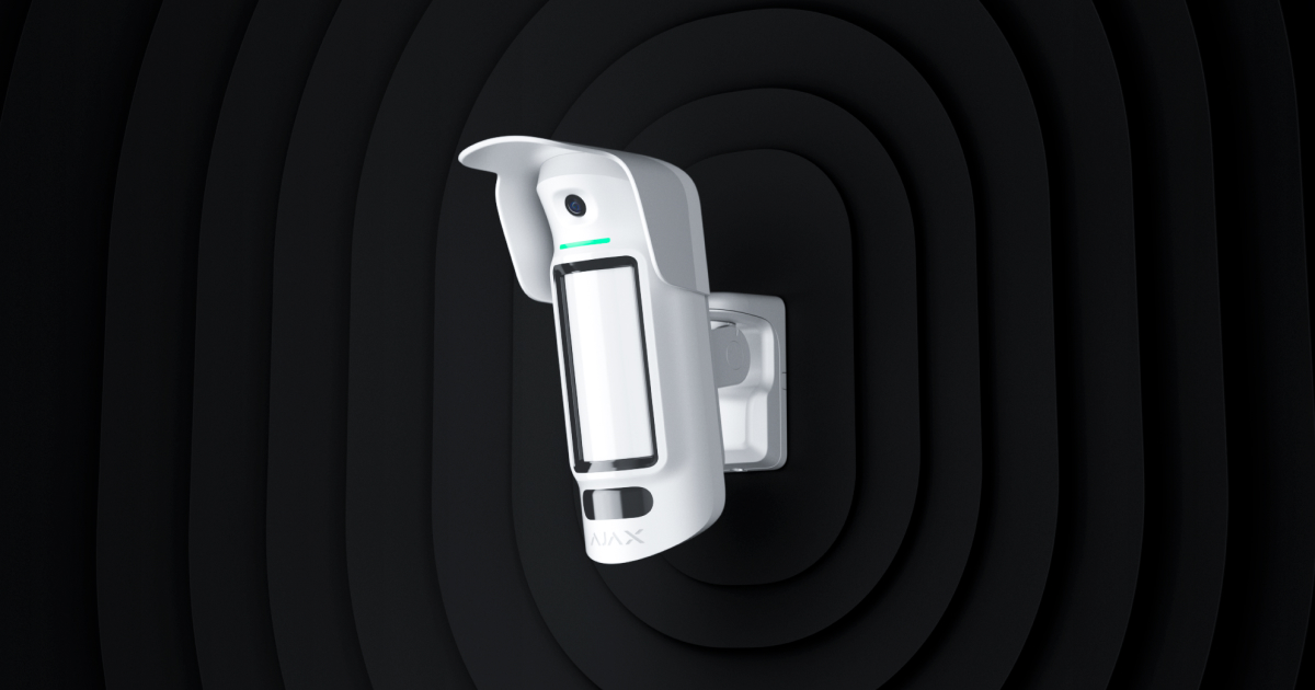 Detector de movimiento inalámbrico para exteriores con posibilidades ampliadas de verificación fotográfica.