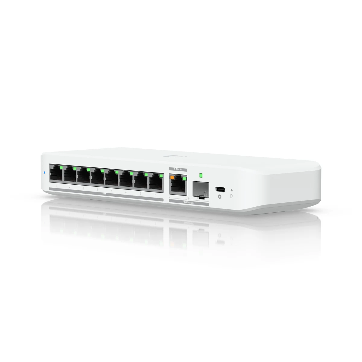 Ubiquiti USW-FLEX-2.5G-8 - SWITCH UBIQUITI UNIFI SW8 ETH 2.5GB-1ETH 10G/SFP+10G S/F