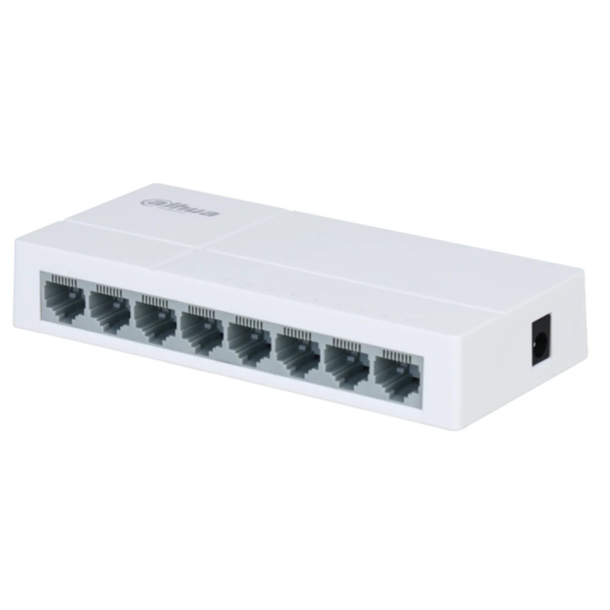 Switch de 8 puertos. Incluye fuente de 5V / 1 A