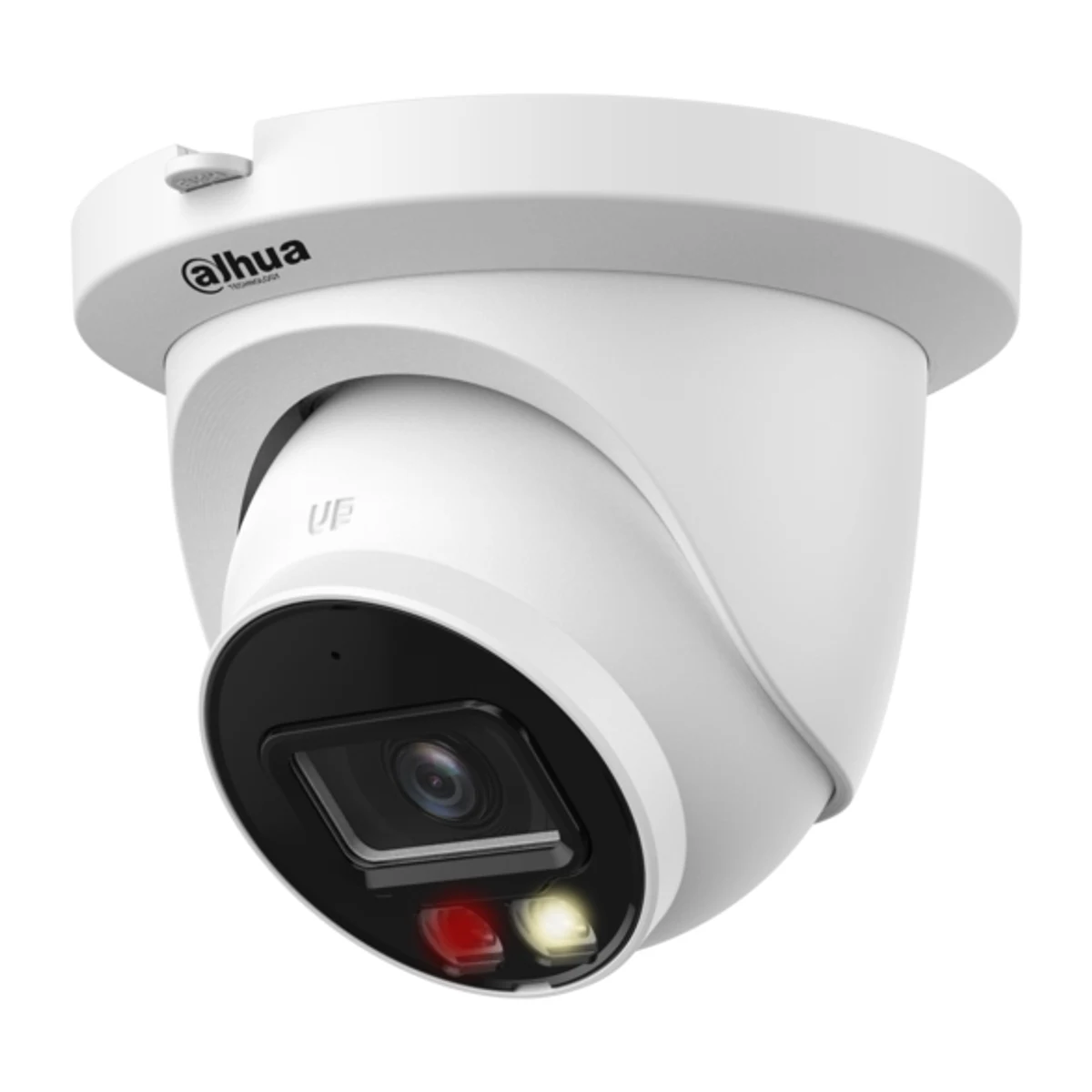 Domo de 8Mp con luz cálida e IR de 30 m