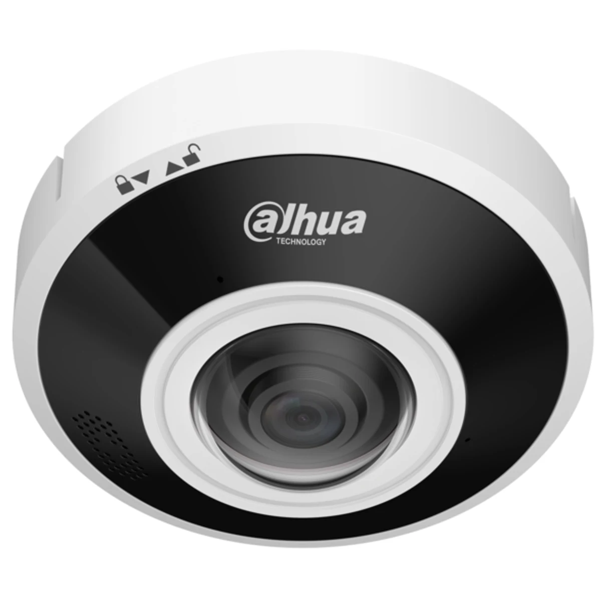 Domo ojo de pez antivandálico de 6Mp con IR 15m, CMOS de 1/2,5”, lente fijo de 1,68 mm, IP67, IK10, PoE, WDR y audio bidireccional