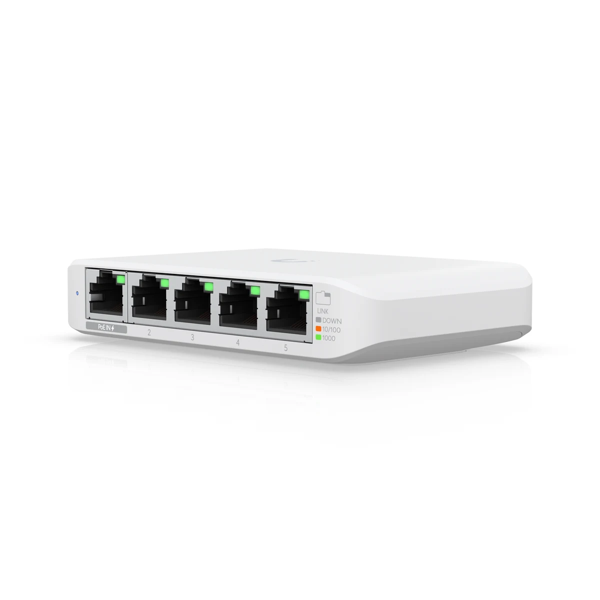 Ubiquiti USW-FLEX-MINI - SWITCH UBIQUITI UNIFI SWITCH ADM POE IN 1P 5ETH GB S/F