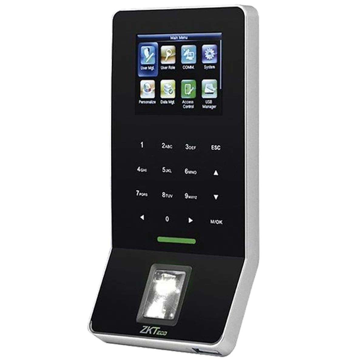 Terminal biométrica ultradelgada para control de acceso y gestión de asistencia MIFARE