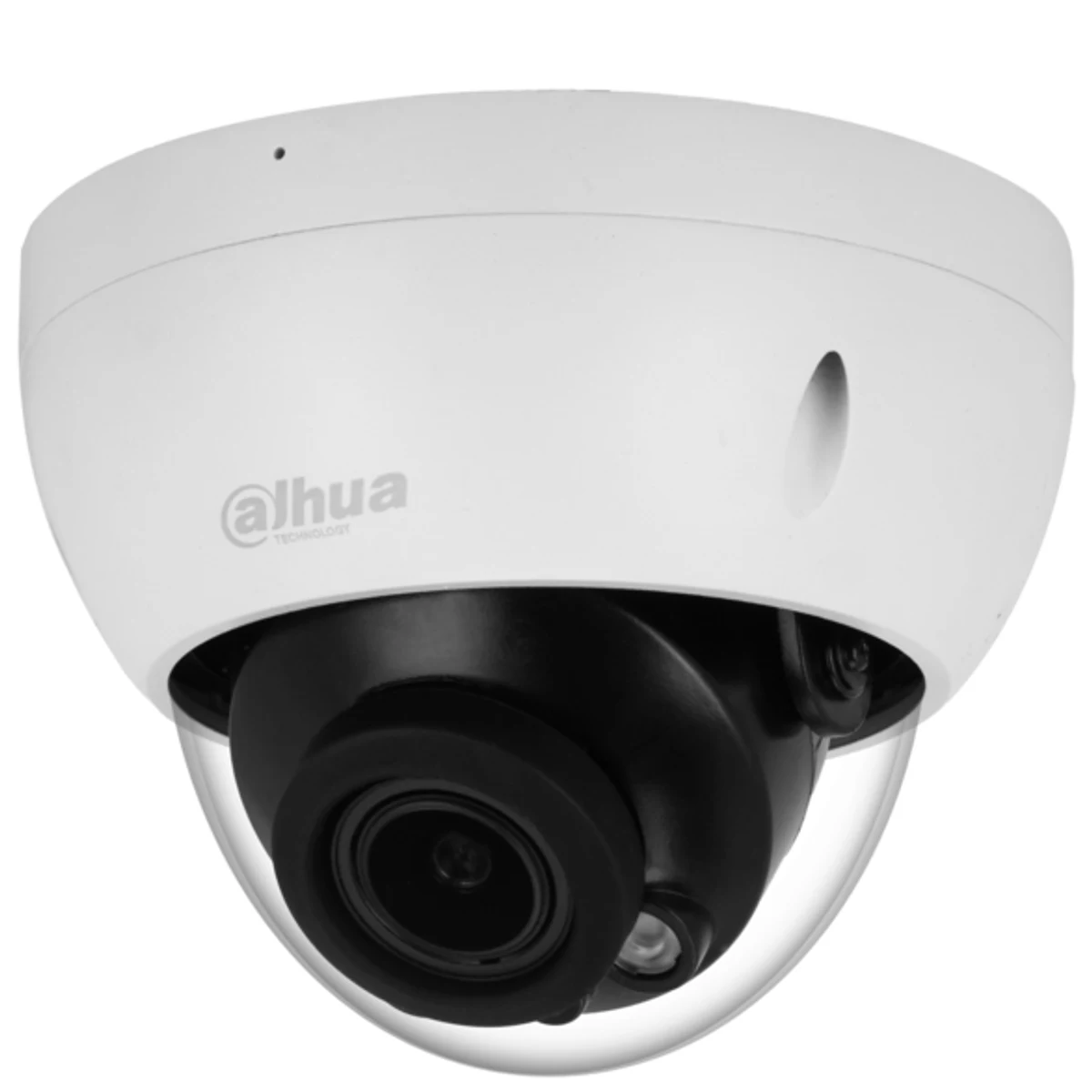 Domo WizSense de 4Mp con IR LED de 40 m, CMOS 1/2,9", lente varifocal motorizado de 2,7 mm~13,5 mm, IP67, IK10, WDR, PoE, con mic. incorporado
