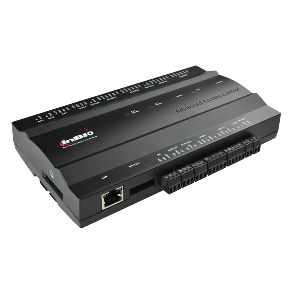 Panel de control de accesos para 2 puertas / 4 lectores Wiegand/RS485