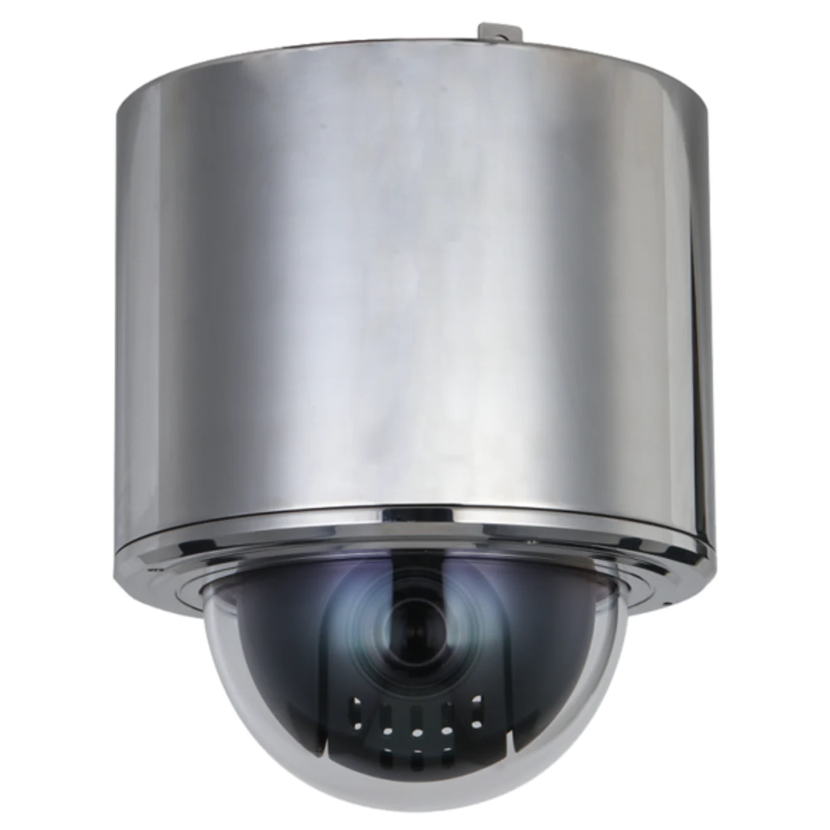 Domo PTZ antiexplosivo de 4 MP WizMind Starlight, CMOS 1/2.8", lente varifocal de 4,77 mm~71,55 mm, IP68, WDR, H.265, audio y zoom óptico x15