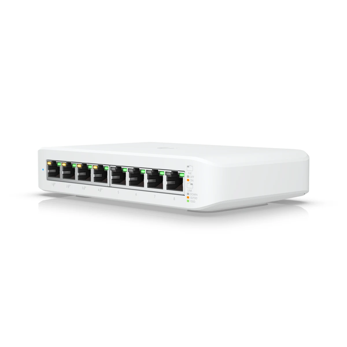 Ubiquiti USW-LITE-8-POE - SWITCH UBIQUITI UNIFI 8P GB (4POE+/4GB) 52W LAYER 2