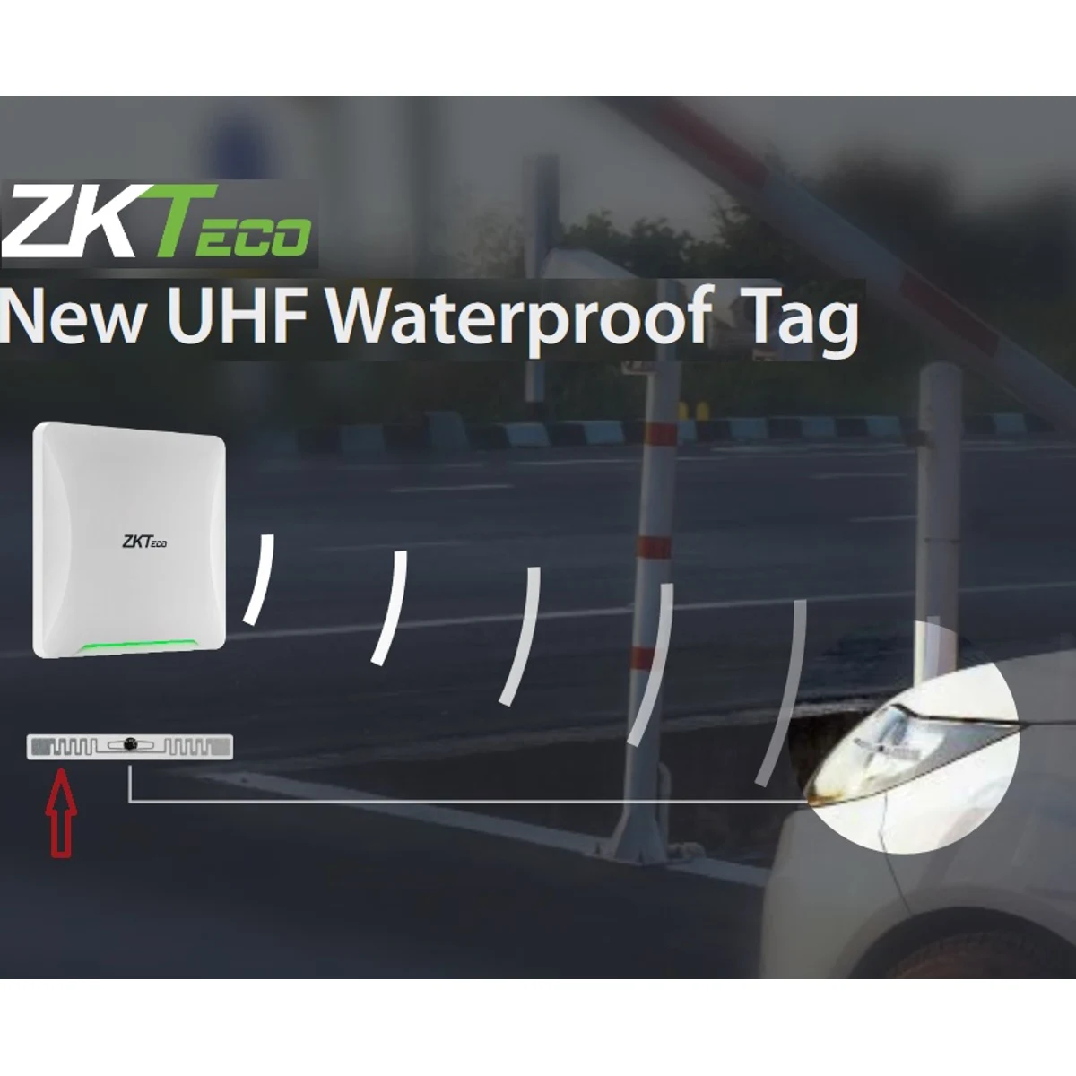 Credencial UHF New UHF Waterproof  Tag