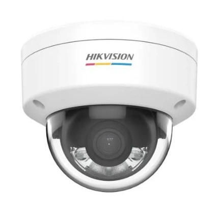 Cámara domo IP Hikvision DS-2CD1127G0-L(D) ColorVu de 2 MP