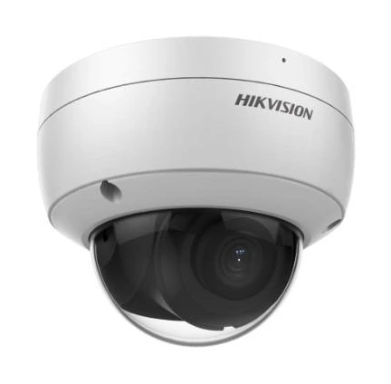 Cámara domo Hikvision DS-2CD2166G2-ISU(C) AcuSense de 6 MP con audio