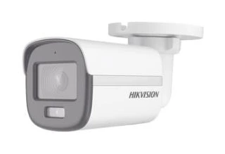 Hikvision DS-2CE10DF0T-LFS · Cámara ColorVu de 2 MP con luz híbrida y audio