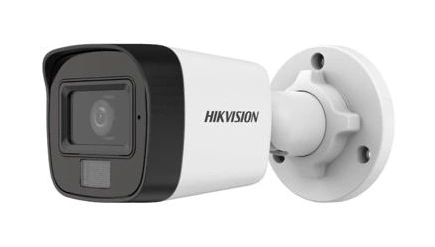 Cámara Hikvision DS-2CE16D0T-LFS de 2 MP y 2,8 mm con micrófono y luz dual