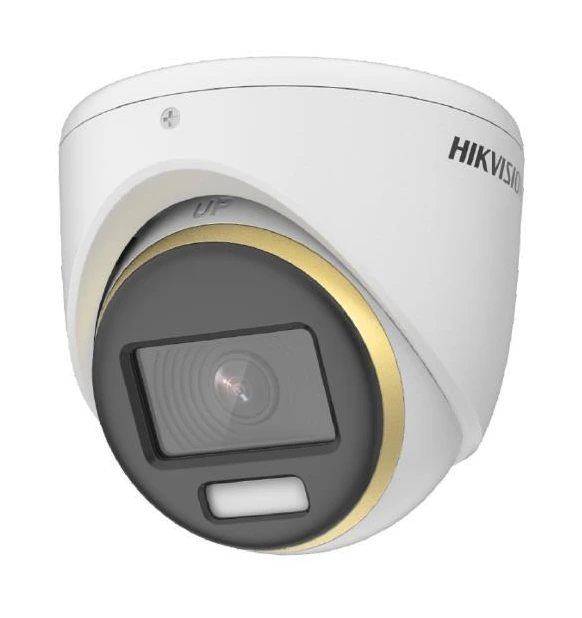 Cámara Hikvision DS-2CE70DF3T-MFS ColorVu de 2 MP con micrófono e IP67