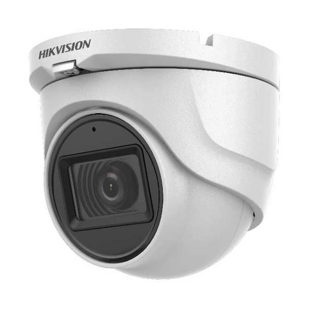 Cámara turret Hikvision DS-2CE76D0T-ITMFS de 2 MP con audio por coaxial