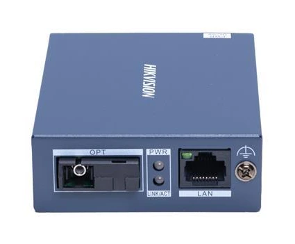 Hikvision DS-3D501R-3 — convertidor receptor Gigabit para fibra monomodo