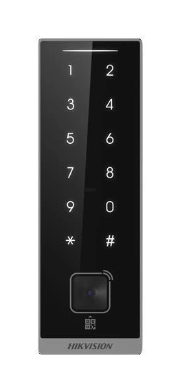 Hikvision DS-K1105EMKB-QR — lector de QR y tarjetas EM con teclado