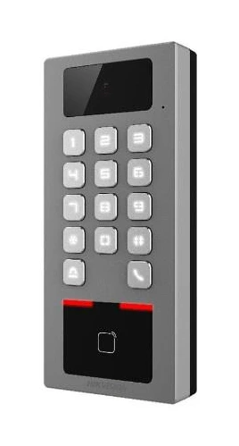 Hikvision DS-K1T502DBWX-C · Terminal de tarjeta y videoportero IP