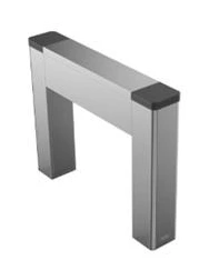 Hikvision DS-K3G501X-S — pedestal lateral de acero inoxidable SUS304