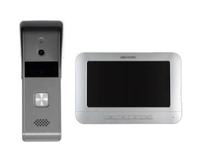 Hikvision DS-KIS203T — kit de videoportero analógico con monitor de 7 pulgadas
