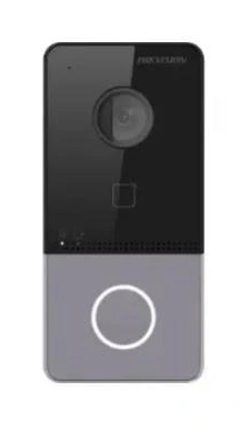 Frente de videoportero Hikvision DS-KV6113-WPE1(C) IP Full HD