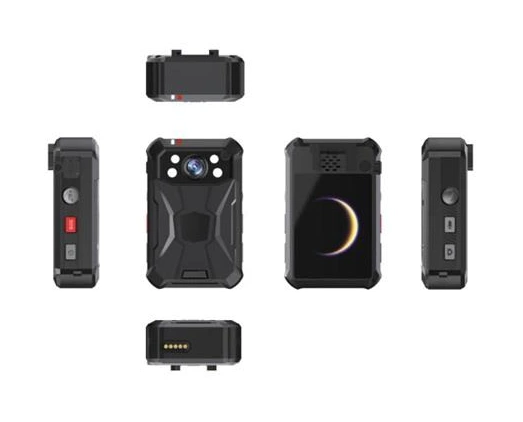 Bodycam Hikvision DS-MCW409/64G/5G con pantalla táctil y GPS