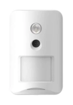 Hikvision DS-PD201PC10-WB · Detector PIR con cámara para AX HOME
