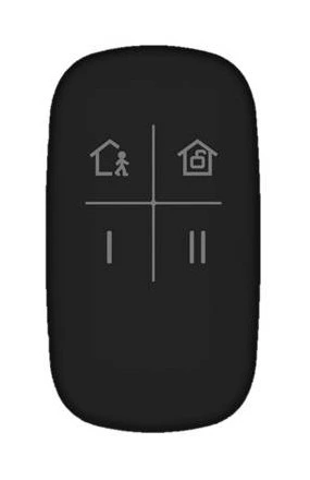 Hikvision DS-PKF1-WB(B)/BLACK — control remoto para AX PRO