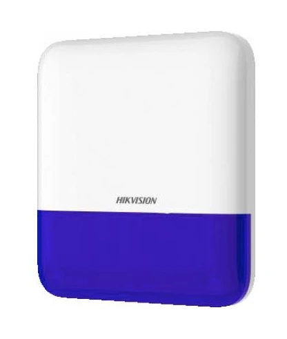 Hikvision DS-PS1-E-WB/BLUE — sirena exterior inalámbrica para AX PRO