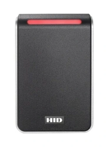 Motorola — AC-HID-READER-SIGNO-40NKS — Signo40; Wall mount; Standard Profile; OSDP/Wiegand; Pigtail; Mobile Ready; BLE; Avigilon Logo