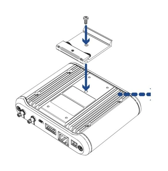 Motorola — BRKTMD-1001 — DIN Rail Mount for Modular Camera Main Unit