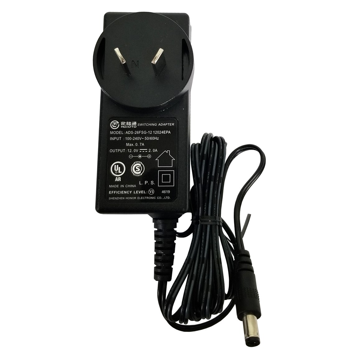 Fuente XVR 12 VCC / 2 A/h