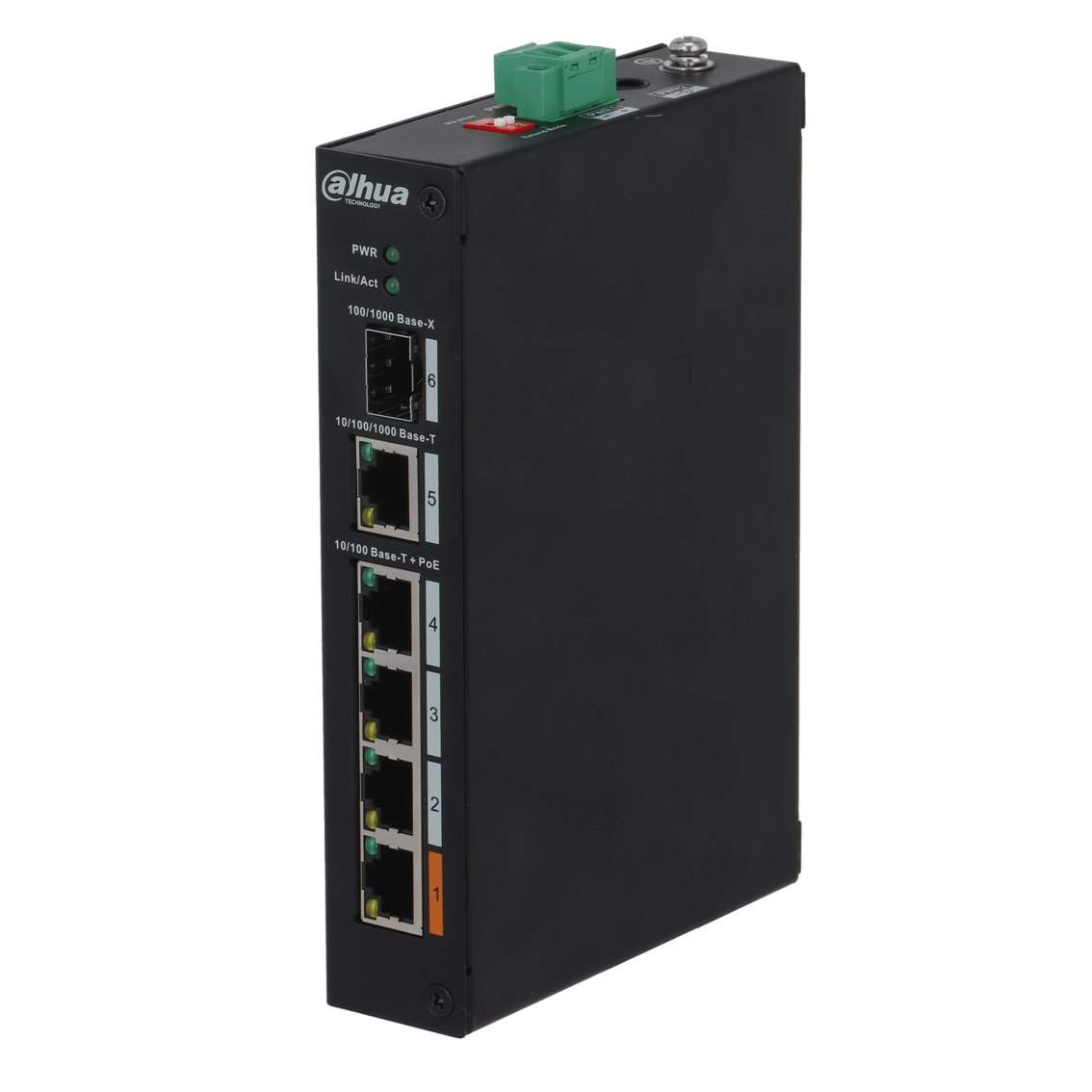 Switch PoE de 4 puertos no administrable - Incluye fuente